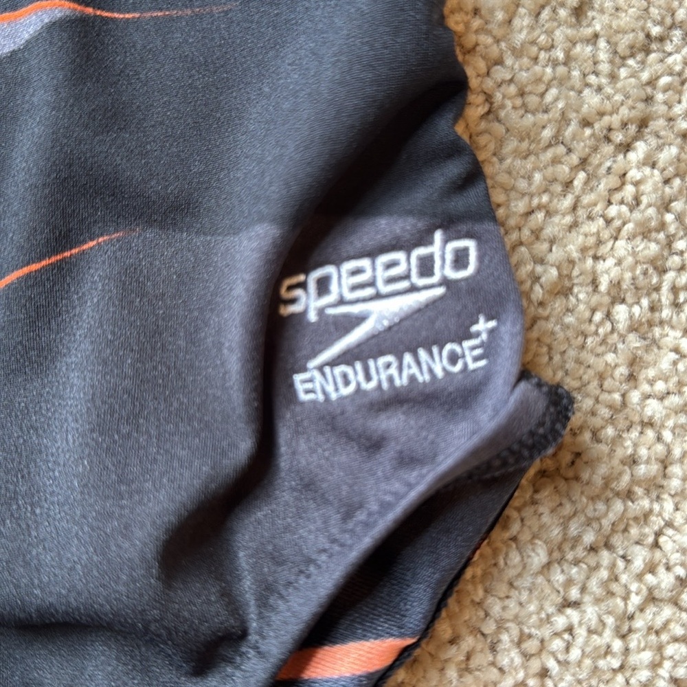 Speedo Women’s Infinite Pulse One Back One Piece Swimsuit size 28 Orange - Picture 5 of 10
